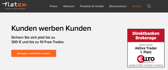 Flatex Cashback 21 Bonus Bei Kontoeroffnung Sichern Sparen Aktiendepot